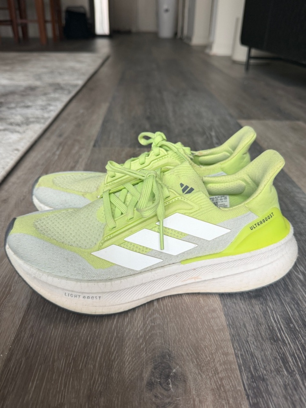 adidas Ultraboost 5X Neon Green Running Shoes